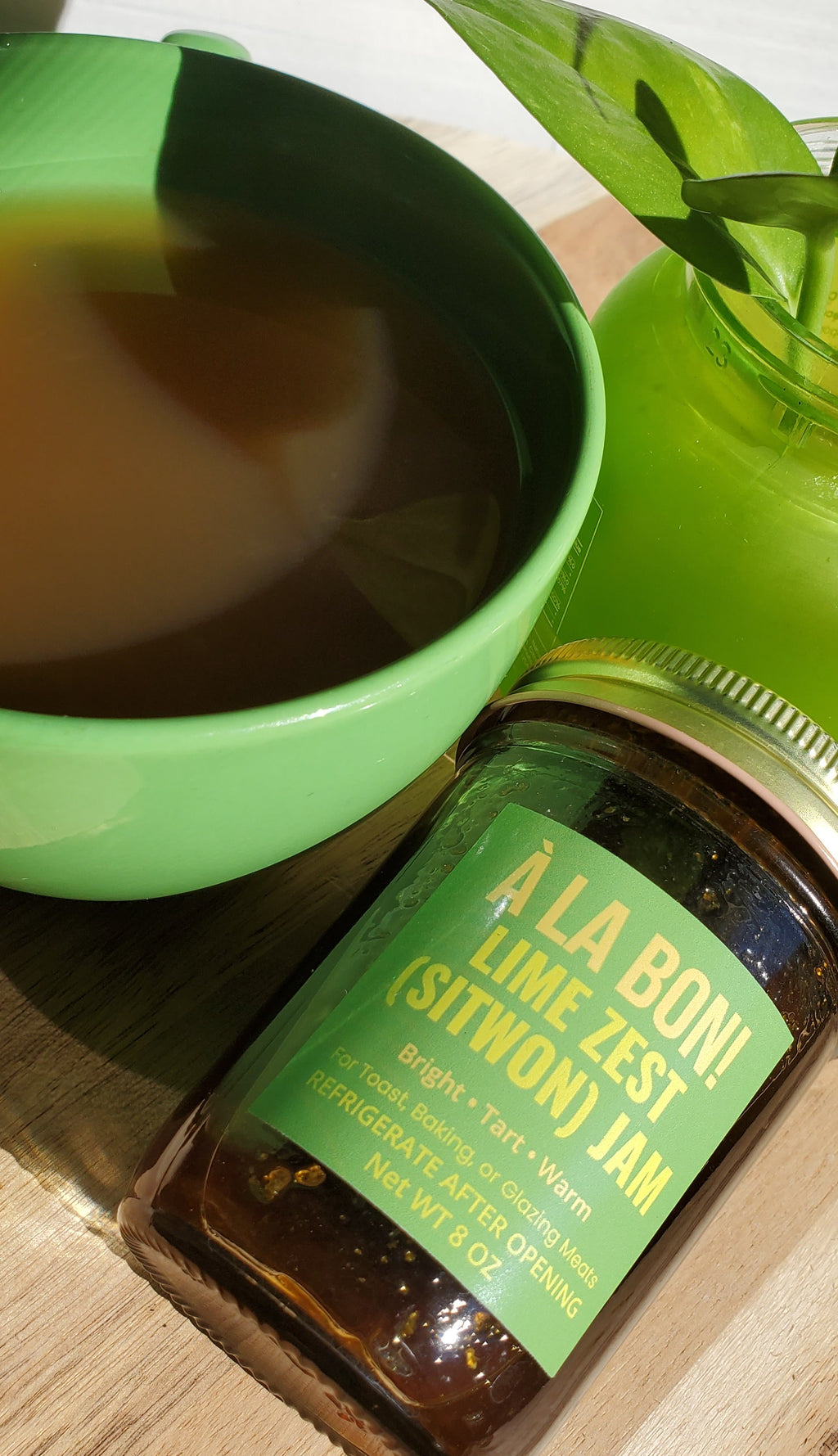 Lime Zest Syrup (Sitwon) – Bold Caribbean Citrus with a Spiced Twist
