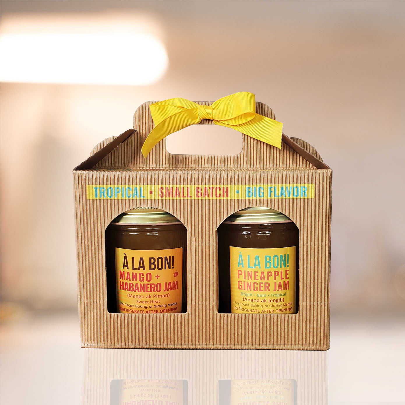 À La Bon! Limited Edition Gift Box – 2 Jar Tropical Jam Set