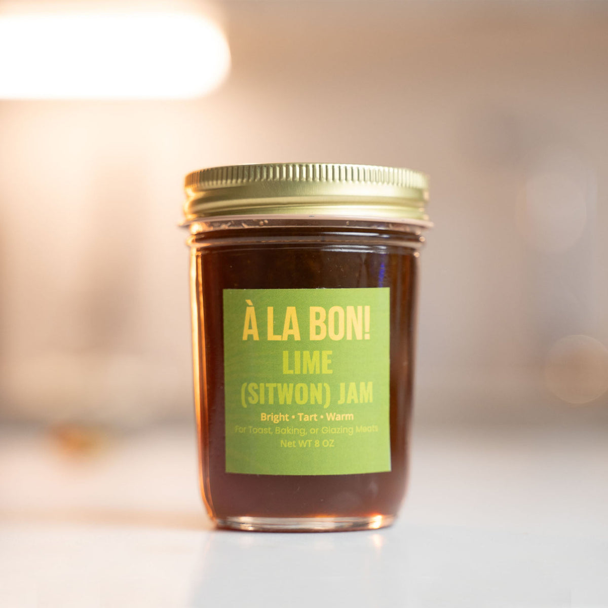 À La Bon! Lime Zest (Sitwon) Jam – 8 oz jar