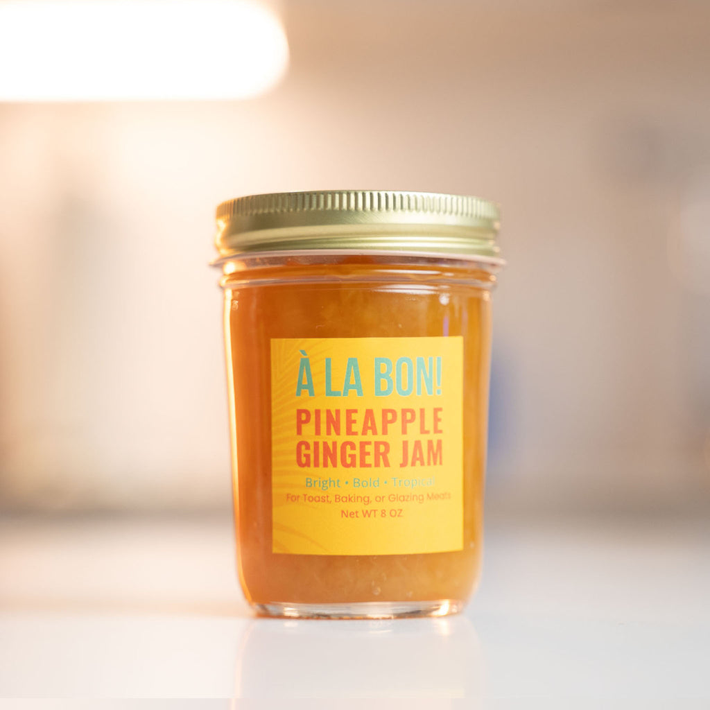 Pineapple Ginger Jam (Anana ak Jenjanm) – Bold Tropical Flavor from the Caribbean